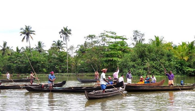 clam production in Vembanad lake