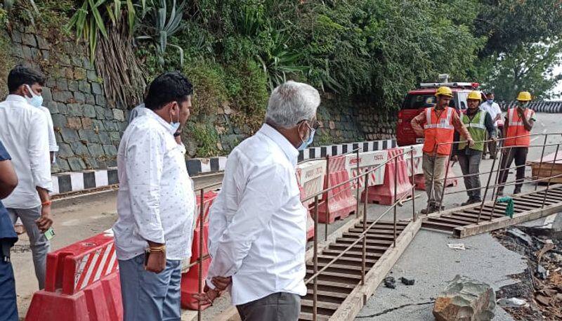 repairing works started in tirumala ghat road