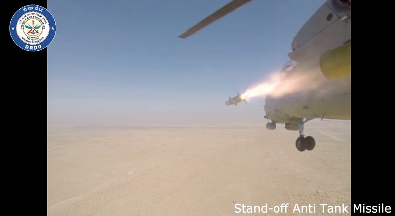 India tests helicopter-launched anti-tank missile at Pokhran gcw