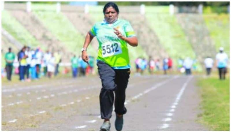 Minister J Chinjurani participate athletic competition