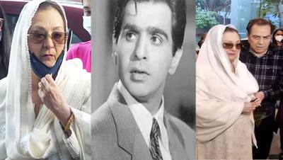 Dilip Kumar जयंती पर महीनों बाद घर से निकली सायरा बानो, धर्मेंद्र ने भी नम आंखों से दोस्त को किया याद