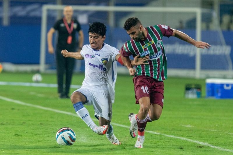 ISL : ATK Mohun Bagan and Chennaiyin FC share points in fiercely contested draw