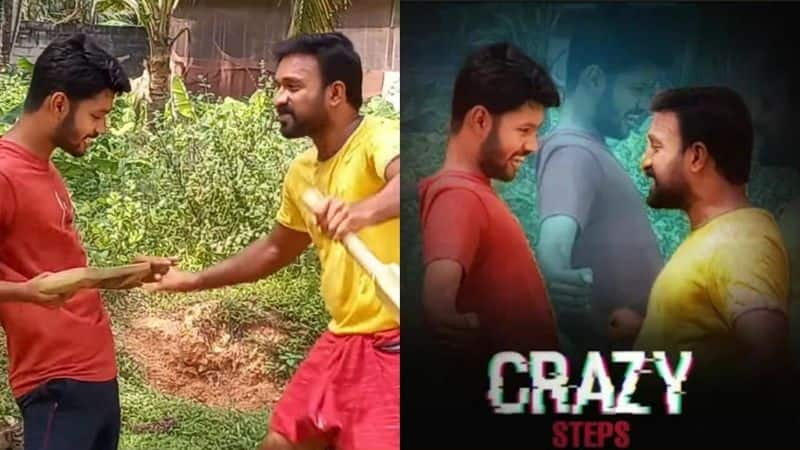 santhwanam fame sajin and Achu Sugandh cricket dance got viral on youtube