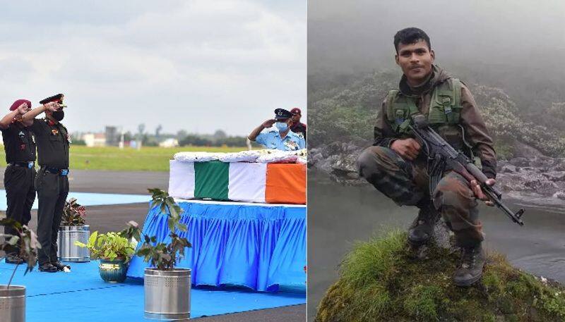 Lance Naik Boggala Sai Tejas Dead Body Reaches to Eguva Regada Village