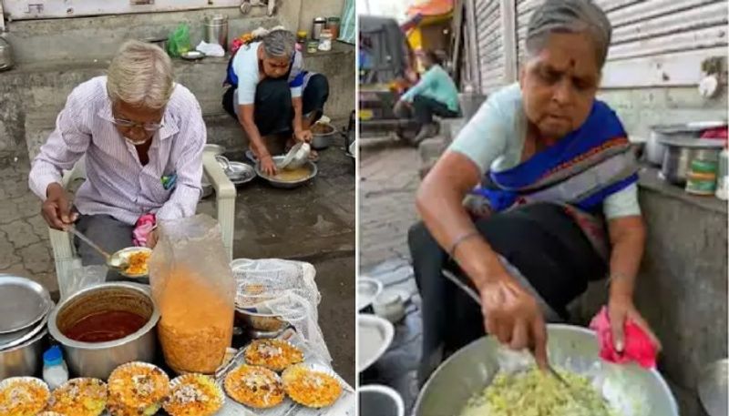 70 Year Old Nagpur Couple Selling Poha in viral video