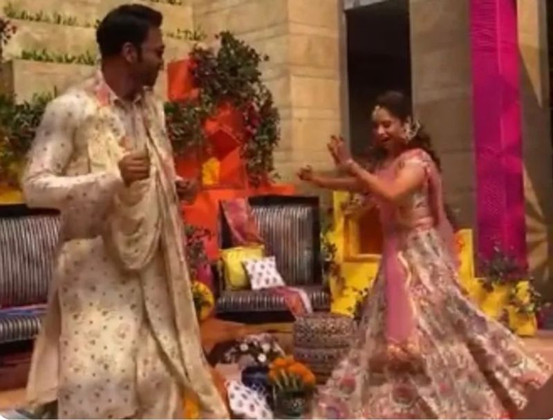 Ankita Lokhande, Vicky Jain wedding: Actress twirls in pink lehenga during her pre-wedding ceremony; watch drb