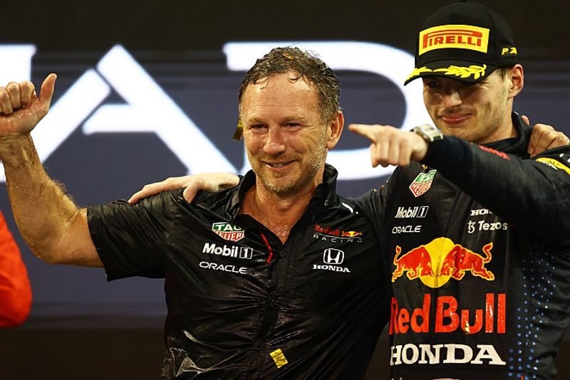 red bulls Max verstappen wins abu dhabi GP to clinch maiden formula one world championship san