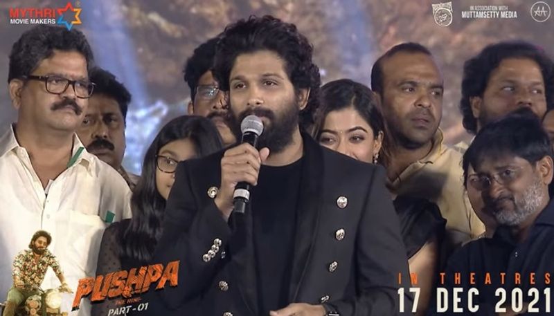 allu arjun shared emotional note regards fans meet and greet incident