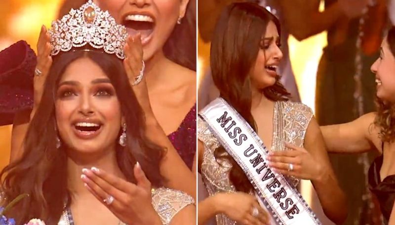 Miss Universe 2021 India Harnaaz Sandhu wins the CROWN beats Paraguay and South Africa