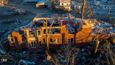 Kentucky Tornadoes:320 Km की स्पीड से चली हवाओं ने तिनके की तरह बिखेर दीं 10000 बिल्डिंग्स; ये क्या बला थी?