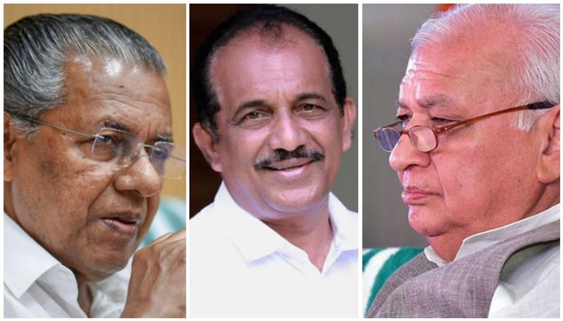 kerala governor ldf government fight over university appointments in lok sabha