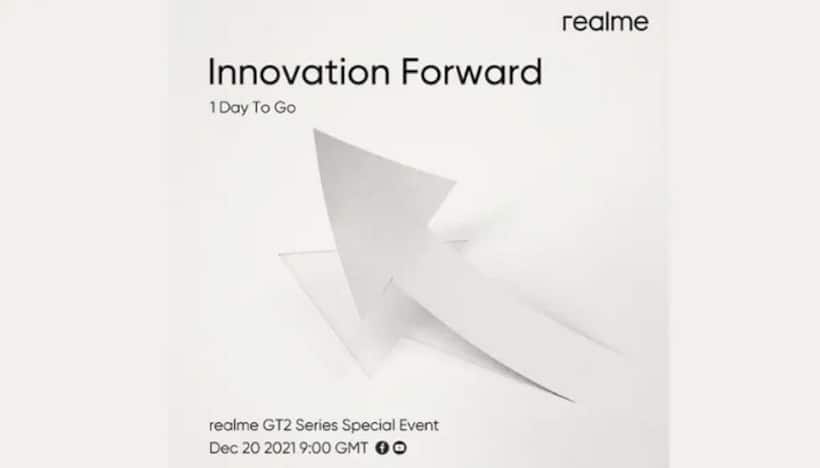 Realme to host virtual event on December 20, company to unveil 'three new technologies'