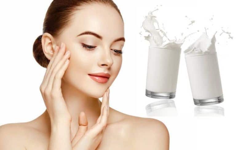 Beauty Tips:  Face Glow with milk