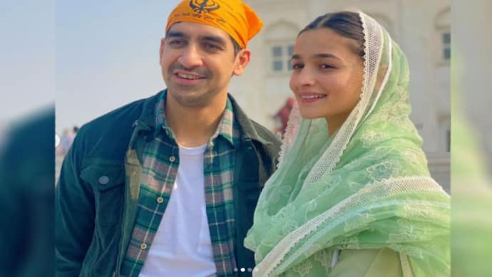 Brahmastra से जल्द  उठेगा पर्दा,  Alia bhatt अयान मुखर्जी के साथ आशीर्वाद लेने  पहुंची बंगला साहिब गुरुद्वारे