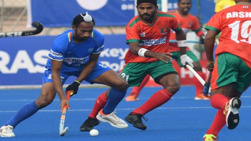 Asian Champions Trophy 2021 Indian Mens Hockey Team Thrash Bangladesh in 2nd Encounter kvn