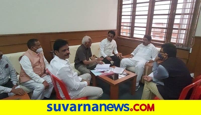 Coffee Growers Union Meets Minister munirathna at Belagavi rbj