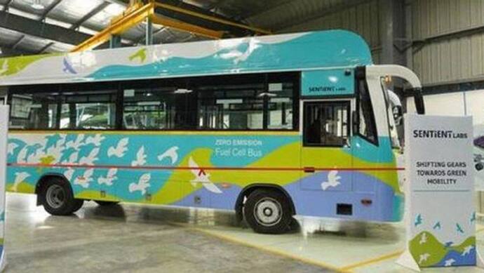 Hydrogen Fuel Cell Bus : देसी कंपनी ने बनाई हाइड्रोजन और हवा से चलने वाली बस, किसानों को भी होगा फायदा