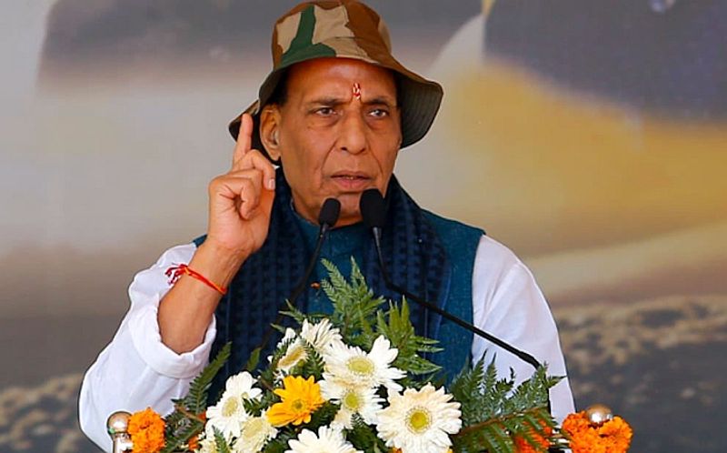 Only India-made equipment for our forces, US, Russia told: Rajnath Singh