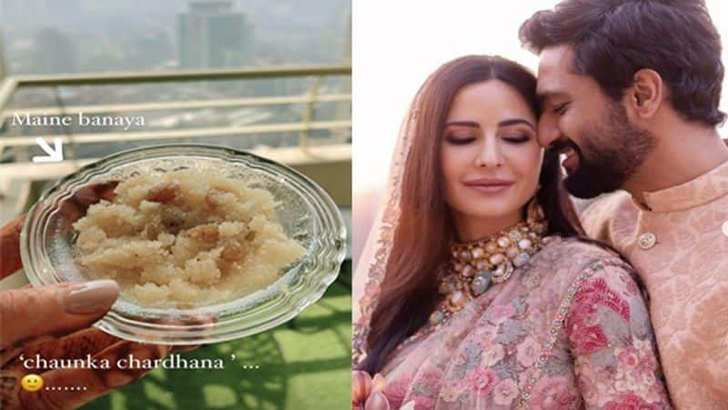 Katrina Kaif Made Halwa Like A True Blue Punjabi Bride dpl