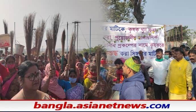 Becharam Manna in Singur: পড়েছে বিজেপি-র ‘অপবিত্র’ ছায়া, বেচার নেতৃত্বেই গঙ্গাজল নিয়ে ‘শুদ্ধিকরণে’ তৃণমূল