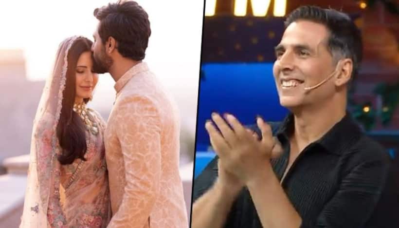 Akshay Kumar makes fun of Vicky Kaushal Katrina Kaif's wedding on The Kapil Sharma Show [Video]