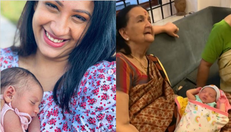 Soubhagya Venkitesh shares her daughter s picture for the first time