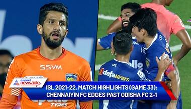 ISL 2021-22, Match Highlights (Game 33): Chennaiyin FC edges past Odisha FC 2-1