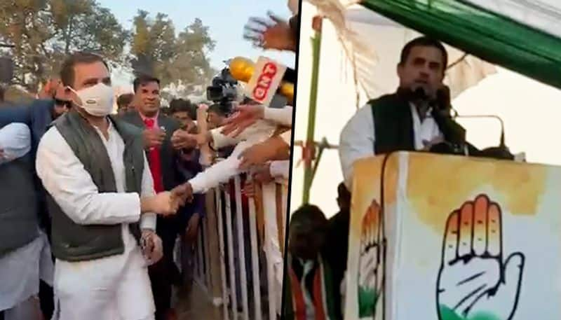 UP Election 2022 Feels good to be back says Rahul in Amethi gcw