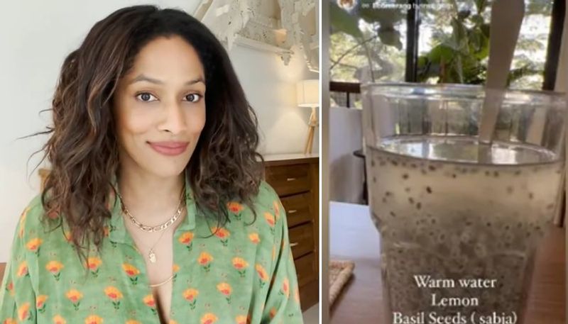 masaba gupta shares picture of a detox drink