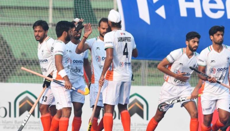 Asian Champions Trophy Hockey Indian Hockey Team Thrash Japan and enters Semi Final kvn