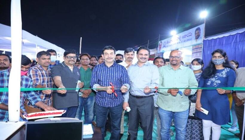 హైదరాబాద్ బుక్ ఫెయిర్ లో తెలుగు వికీపీడియా స్టాల్ ప్రారంభం..