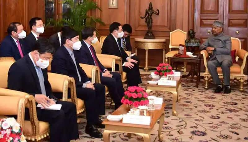 VietNam Parliamentary Delegation met President ramnath kovind