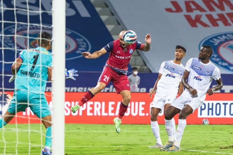 ISL 2021-22 : Jamshedpur FC vs Bengaluru FC share points in goalless draw