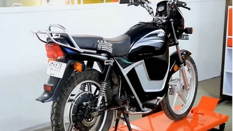 Hero bike with 160 km mileage.. Electric Splendor price is only Rs. 70 thousand-sak