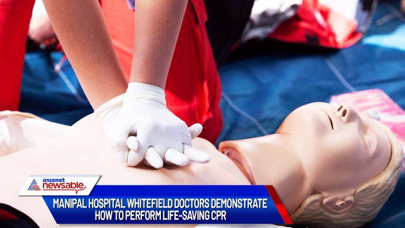 Manipal Hospital Whitefield doctors demonstrate how to perform life-saving CPR-ycb