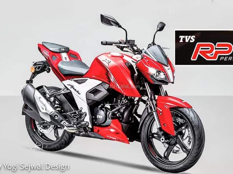 TVS Apache 165 RP Race Performance edition teased