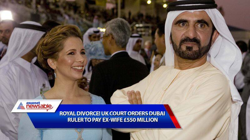 uk court orders dubai ruler Sheikh Mohammed bin Rashid Al-Maktoum  to pay ex wife Princess Haya Bint Al Hussein 550 million pounds divorce