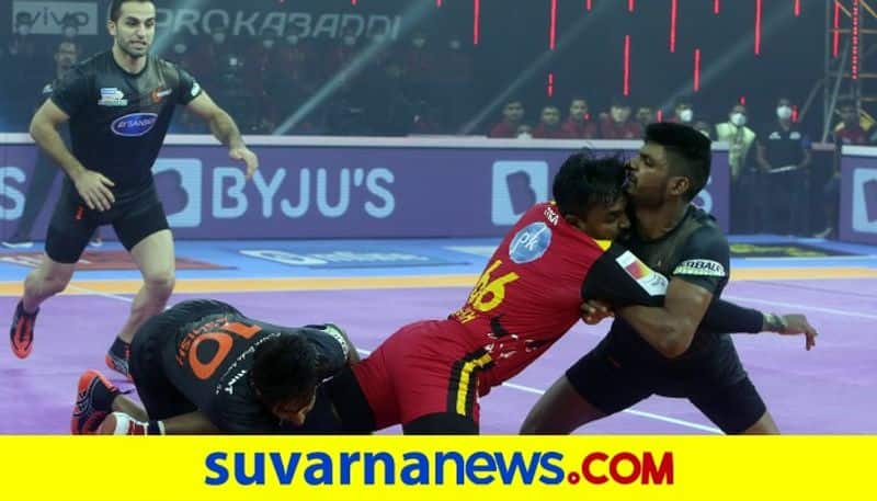 Pro Kabaddi League u mumba beat Bengaluru bulls season 8 opener san