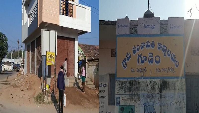 Self lockdown in Rajanna Sirisilla villages over Omicron Tension