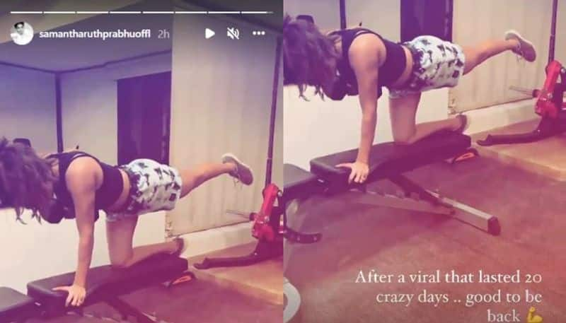 Samantha Ruth Prabhu is Back At the Gym