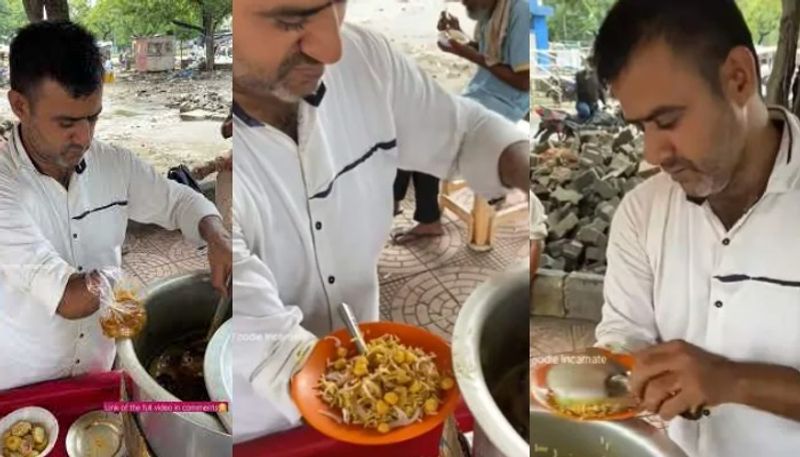 Specially Abled Man Sells Sindhi Chole Rice In Nagpur