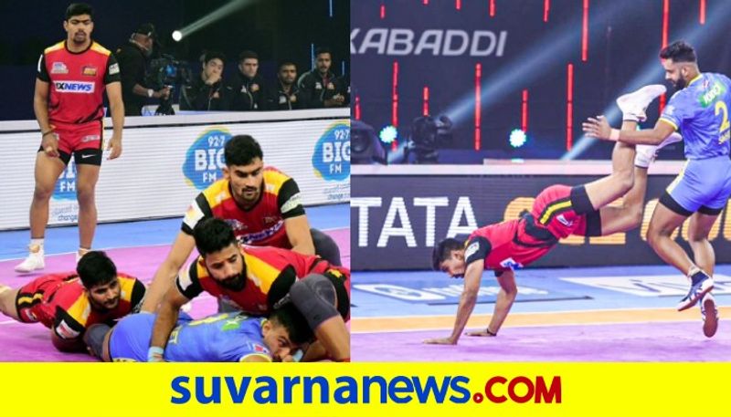 Pro Kabaddi League Bengaluru Bulls thrash Haryana Steelers keep playoffs hope alive kvn