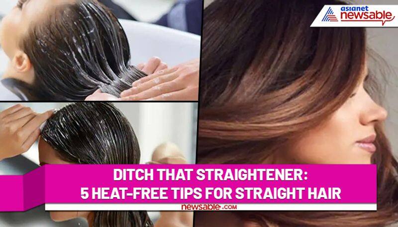 Ditch that straightener: 5 heat-free tips for straight hair - gps