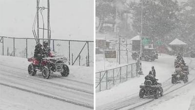 Weather report: बर्फ से लदी कश्मीर की वादियां; उत्तराखंड में भी गिरी बर्फ, नए साल में बढ़ेगी ठिठुरन