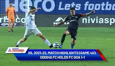 ISL 2021-22, Match Highlights (Game 40): Odisha FC holds FC Goa 1-1