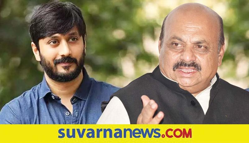 Basavaraj Bommai is a Communalist Chief Minister Says Sandalwood Actor Chetan grg