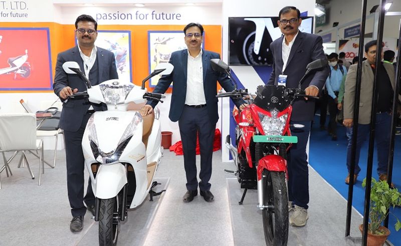 Evtric motors unveils high speed category 3 new electric two wheelers in India ckm