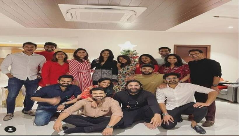 Mega Familly:  ఒకే ఫ్రేమ్ లో మెగా హీరోలు.. పండగ చేసుకుంటున్న ఫ్యాన్స్...