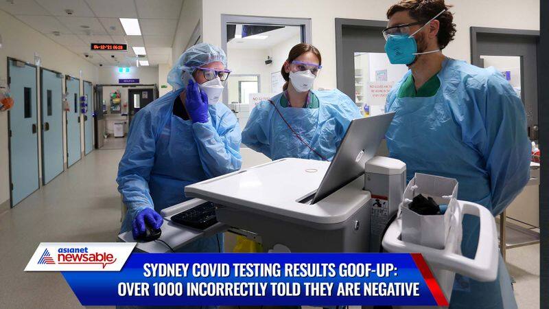 australia Sydney COVID19 testing results goof-up Over 1000 incorrectly told they are negative