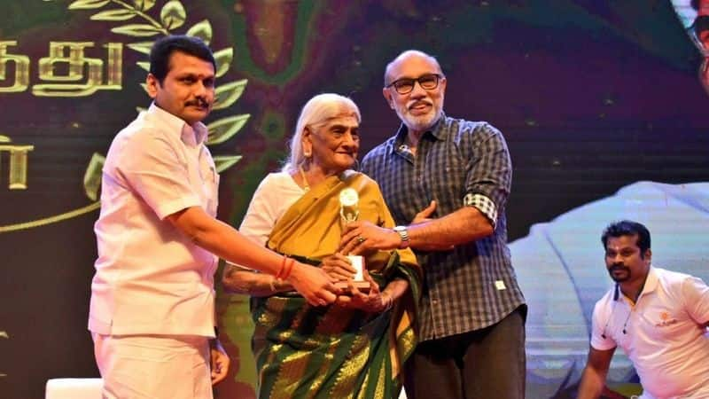 Kovai aatral function sathyaraj speech about mk stalin and senthil balaji